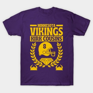 Minnesota Vikings Kirk Cousins 8 Edition 2 T-Shirt